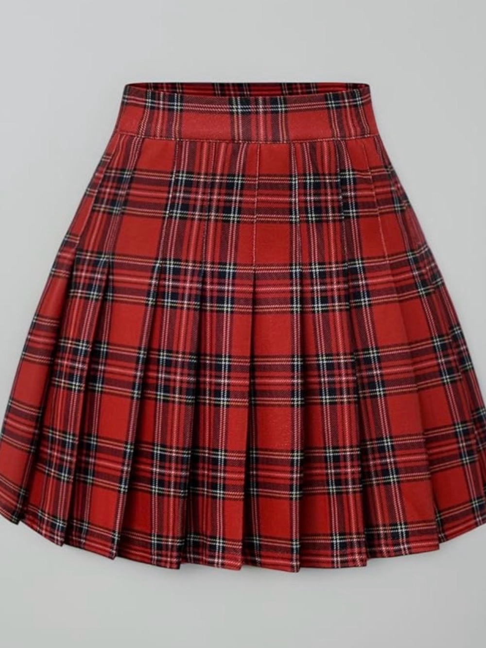 Red Mini Skirt